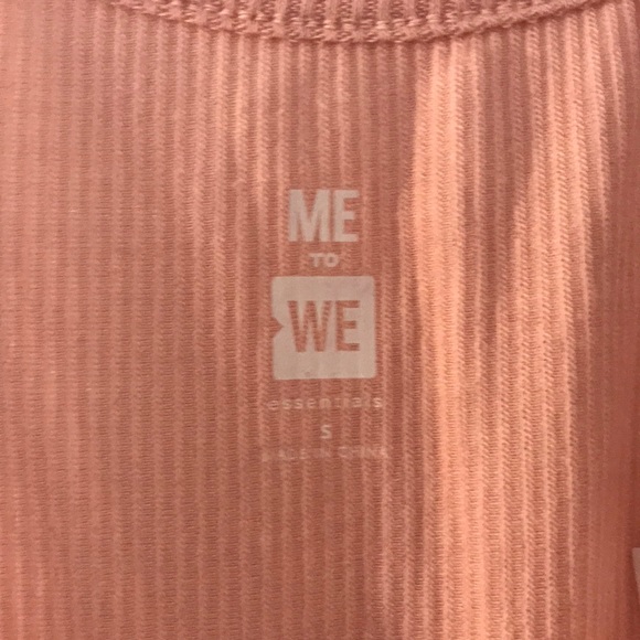 PacSun METOWE Pink ribbed tanktop - Picture 2 of 5
